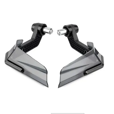 2Pcs Motorcycle Motor Windshield Handguard Protector For Hollow 22mm Handlebar • $31.40