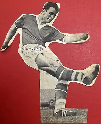 Signed 1950s Brian Clough Middlesbrough Autograph Nottingham Forest Football • £18.99