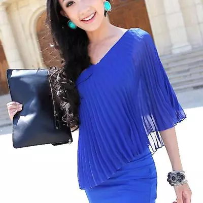 $14.94 • Buy Women Summer One Shoulder Bodycon Party Evening Cocktail Mini Short Dress 9L
