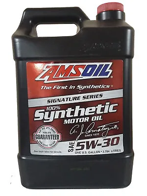 AMSOIL ASL 5W30 Signature Series Premium Motor Oil 1 GALLON / 3.78 Litres • $108