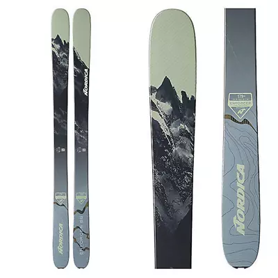 NEW 2024 NORDICA ENFORCER UNLIMITED 88 179cm SKIS W/TYROLIA ATTACK2 14GW BLACK • $699.95