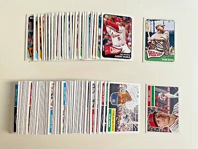 2023 Topps Archives HUGE LOT OF 109 CARDS Stars HOF Trout Jeter NO DUPES 1-149 • $13.99