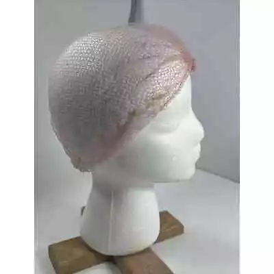 Vintage Pink Lacy Hair Net • $9.95