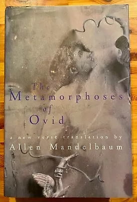 HC 1st Ed. The Metamorphoses Of Ovid:A New Verse Translation By Allen Mandelbaum • $29.99