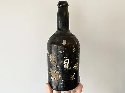 Antique Shipwreck Mallet Bottle C.1820 Lovely Condition • $172.64