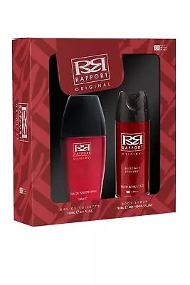 Rapport Eau De Toilette Spray 100ml Body Spray 150ml Mens Fragrance Set • £8.44