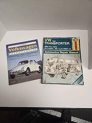 Haynes Volkswagen BUS Type 2 Repair Manual And VW Beetle  Buyers Guide Book • $12