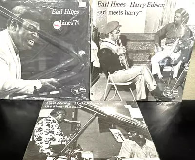 RARE VINTAGE JAZZ LP's - Earl Hines French Pressings Vinyl Albums SEALED NM-MInt • $39.99