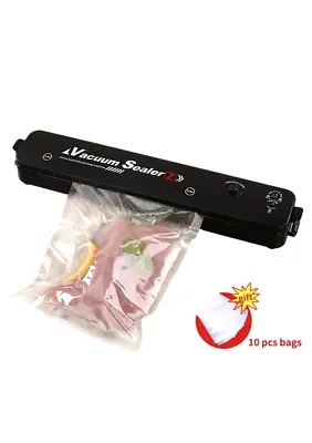 $30.55 • Buy Vacuum Food Sealer Packaging Machine With Free 10pcs Vacuum Bag