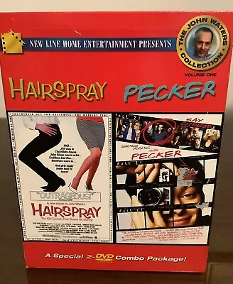 The John Waters Collection Hairspray & Pecker-Special 2-DVD Combo Package • $19