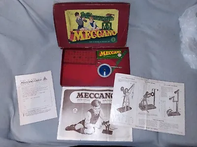 £14.99 • Buy Vintage Meccano Box And Instructions, Not Complete,