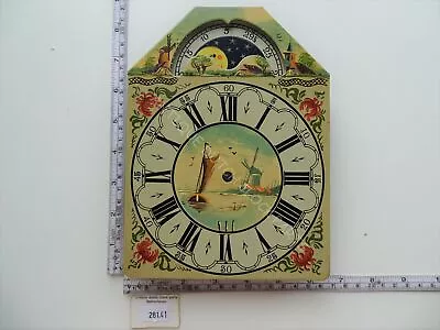 Original Hand Painted Dial Face With Moon For The Dutch Schippertje Clock Wuba • $71