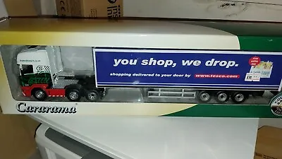 Cararama EDDIE STOBART SCANIA ARTIC UNIT SUSAN DAWN  With  Custom Tesco Trailer • £25