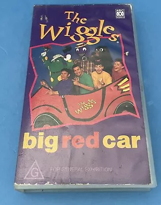 The Wiggles Big Red Car VHS • $14.95