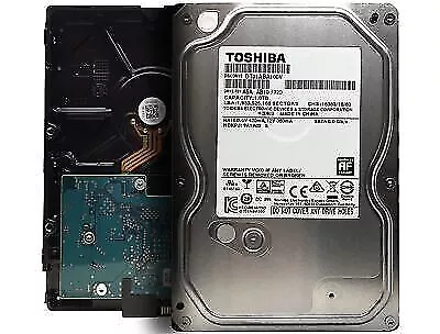 Toshiba  DT01ABA100V 1 Terabyte (1TB) SATA/300 3.0GB/s 5700RPM 32MB Hard Drive • £49.14