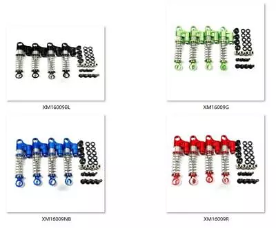 4Pcs Front &Rear Shock Absorber XM16009 Accessories For XiaoMi 1/16 Jimny RC Car • $35.65