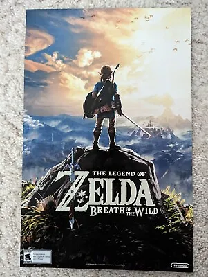 The Legend Of Zelda Breath Of The Wild 2 Sided Posters 17  X 11  • $10.99