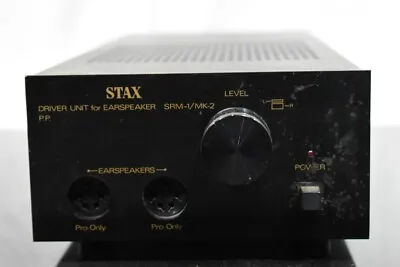$387.99 • Buy Stax SRM-1 / MK-2 Pro-Pro Electrostatic Headphone Amplifier Free Shipping Japan