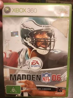 XBOX 360 Game Madden NFL 06 - Complete • $7.90