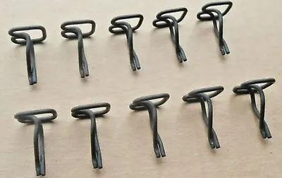 (5/8  X 5/8 ) MOULDING/TRIM CLIPS FOR OLD SCHOOL CLASSIC/VINTAGE VEHICLES (10pc) • $8.95