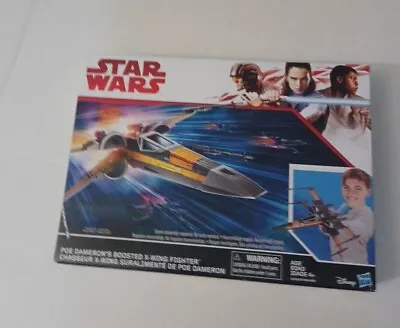 Star Wars Poe Dameron's 9  Inch X-Wing Fighter Disney Star Wars Last Jedi BB 8 ! • $45