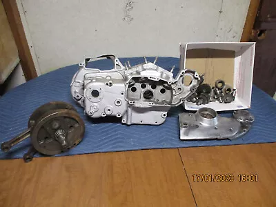 $475 • Buy Harley Davidson 1979 Sportster Cases, Flywheel, Cam Cover & Cams + Small Parts.
