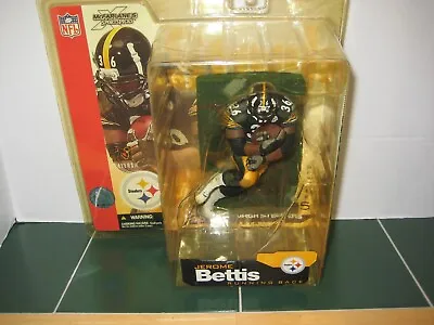 McFarlane Jerome Bettis Figure Pittsburgh Steelers NFL Series 5 SEALED • $47.99