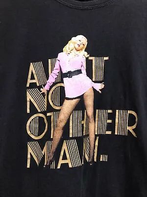 $12.74 • Buy Christina Aguilera Back To Basics Tour Aint No Other Man Concert Shirt Girls M  