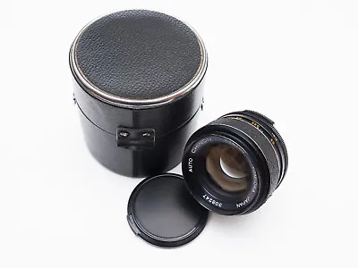 CLAed! Auto Chinon TOMIOKA NAMEPLATE 55mm F/1.4 Fast Prime Lens M42 Mount • $275