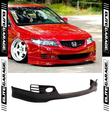 Fits Honda Accord Euro CL9 - Euro R Style Front Bumper Lip Spoiler 2006-2008  • $285