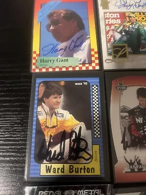 Ward Burton 1991 Maxx On Card Auto • $0.99