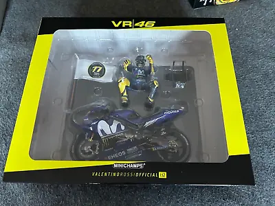 1/12 Minichamps 122183246 Yamaha YZR-M1 MotoGP 2018 Valentino Rossi Catalunya • £169.95