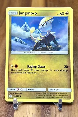 Jangmo-o 160/236 Cosmic Eclipse Non Holo Common Pokemon Card NM • $1.49