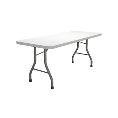 Mayline Event Series 72  Folding Table In Dark Gray And White • $855.99