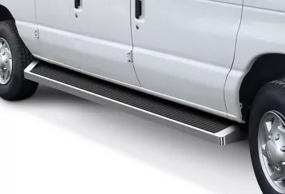 IBoard Running Boards 6 Inches Silver Fit 99-14 Ford Econoline Full Size Van • $345