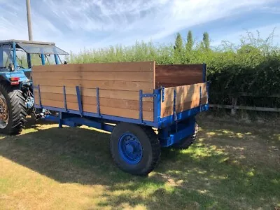 Equine Muck Tractor Trailer Hydraulic Lift Tipping Farm Tipper – Horse Yard • £3250