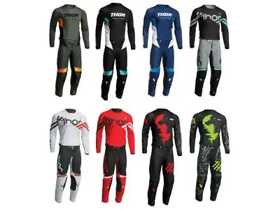 Thor MX Pulse React Cube Counting Sheep Jersey & Pant Combo Set ATV Riding Gear • $99.99