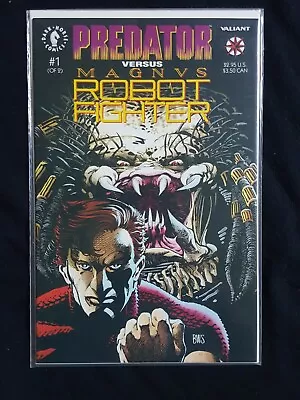 PREDATOR Vs MAGNUS ROBOT FIGHTER #1 (1993) Dark Horse/Valiant  MINT/MINT- UNREAD • $1.49