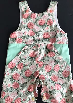 Handmade Girl Dungarees 2 - 3 Years Average By Del J Designs • £7