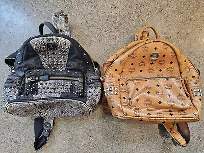 2 MCM Backpack Bags Need Restoring! • $0.99