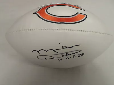 Mike Ditka Signed Chicago Bears Logo Football Autographed Hof Coach Jsa Coa • $119.99