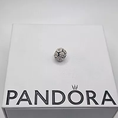 Genuine Pandora Pink Enamel Primrose Path Flower Charm ALE 925 #791488EN68 • £26