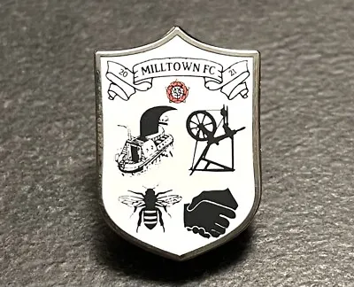 £2.50 • Buy Milltown FC Non-League Football Pin Badge