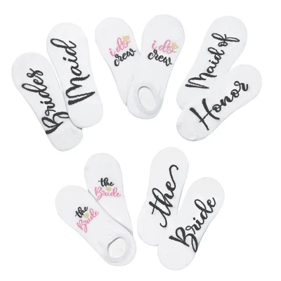 £57.08 • Buy Bridal Party Gifts Wedding Socks X 8 I Do Crew Bride Maid Of Honor Bridesmaid