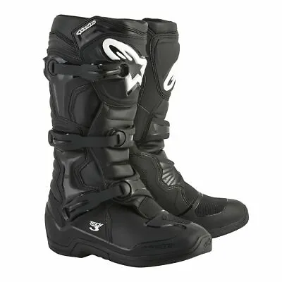 Alpinestars Tech 3 Mx Boots -black - Motocross/offroad • $209.95