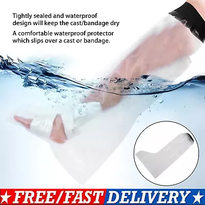 £10.14 • Buy Waterproof Protector Leg Cast Cover For Shower Bath Dressing Bag Wound Burns