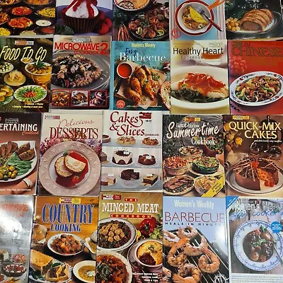 $8.50 • Buy Australian Women’s Weekly Cookbook Vintage + Modern Cookbooks AWW Bulk Selection