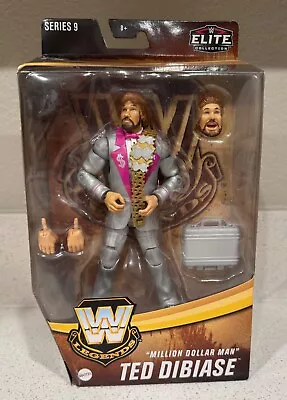 WWE Mattel Elite Legends Series 9 Million Dollar Man Ted DiBiase Chase Target • $114.99