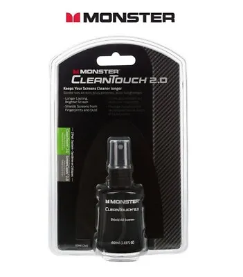 10x Monster CleanTouch Shield & Protects All Screens 60ml Screen Cleaning Fluid • $39.99