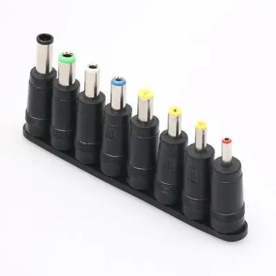 8pcs Universal AC DC Power Charger Adapter Tips Set For PC Notebook Laptop • £2.79